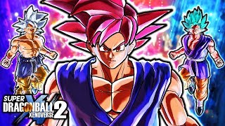 GT GOKU UNLOCKS GOD KI?! Dragon Ball Xenoverse 2 GT Goku ALL God Forms Gameplay (Ultra Instinct GT)