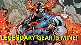 INJUSTICE 2 - Darkseid Legendary Gear gameplay! (Online Matches)