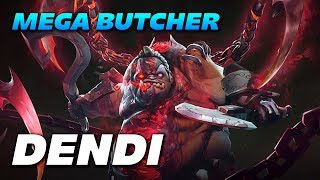 Dendi Pudge - Mega Butcher - Dota 2 Pro Gameplay