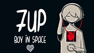Nightcore → 7UP ♪ (Boy In Space) LYRICS ✔︎