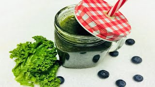 Kale Berry Smoothie || Weight loss and Detox Smoothie || Keto Recipe || Mirch Ka Mazah