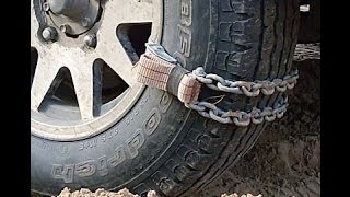 Изготовление цепей (браслетов) противоскольжения
