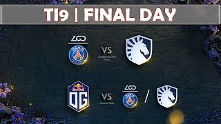 LGD vs Liquid | The International 2019 | Dota 2 TI9 LIVE | Semifinals | Main Event Final Day