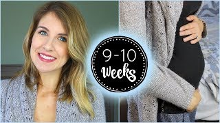 9-10 Week Pregnancy Update | Headaches, Gender Predictions, New Doctor