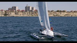 Парусный разборный тримаран Кулик 18