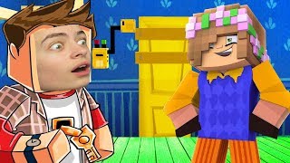 ПРИВЕТ СОСЕД В МАЙНКРАФТ СРАЖАЕМСЯ С ГИГАНТСКИЙ БОССОМ И ТЕНЬЮ В ИГРЕ HELLO NEIGHBOR MINECRAFT