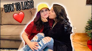HOW TO LAST IN A RELATIONSHIP | LESBIAN COUPLE DATING ADVICE