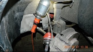 Замена пыльника шруса (гранаты) на силиконовые ВАЗ 2110