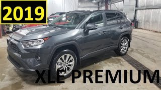 2019 Toyota Rav4 XLE Premium Package Review of Features and Test drive