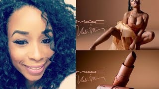 ?Nicki Minaj MAC Lipstick Swatch Try On
