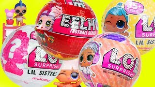 LOL SURPRISE Glitterati Open FAKE Custom DOLLS Series 4 Glam Glitter Toys for Kids | ToyEggVideos