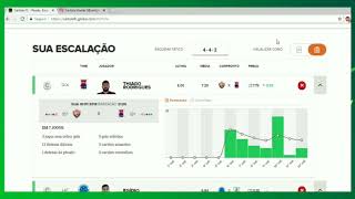 TIME DEFINITIVO - RODADA 13 CARTOLA FC 2018