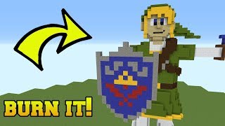 IS THAT THE LEGEND OF ZELDA?!? BURN IT!!