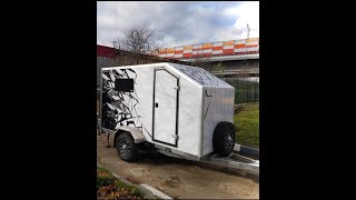 Прицеп-фургон Анвир для мототехники и временного проживания!