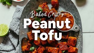 Baked Crispy Peanut Tofu | Minimalist Baker Recipes