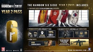 [R6 Siege] Getting the Year 2 Season Pass Items in 2018