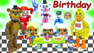 LOL Surprise Wave 2 Big Sister Blind Bag Ball Birthday Party with Five Nights At Freddy's