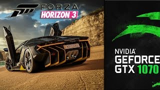 Forza Horizon 3 - GTX 1070 + i7 4790k (Ultra Settings) (1080p 60fps)