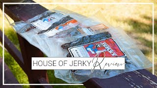 House of Jerky Taste Test & Review | INCREDIBLE Exotic Jerky!