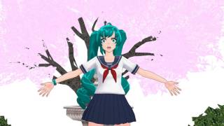 [MMD x Yandere simulator] Saki Miyu - Throne + DL