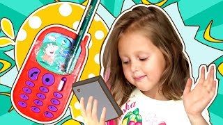 АМЕЛЬКА хочет Айфон! Будет ли у малыша свой телефон? iPhone мамы сломался ! Амелька Карамелька
