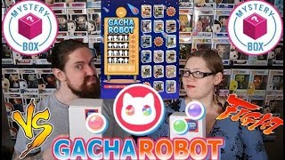 Dueling Gacha Robot Funko Pop Mystery Boxes!!