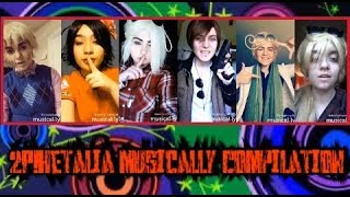 2P!Hetalia Musical.ly Compilation 2017 | Part 1