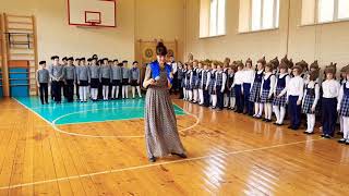 ФЛЕШМОБ "СИНИЙ ПЛАТОЧЕК" МБОУ "СОШ №62" Г.ИЖЕВСК.
