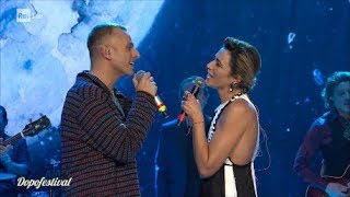 DopoFestival 2019 - Ghemon con Anna Foglietta cantano "Anna verrà"