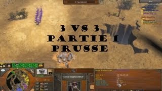 Age of Empire III - En forme avec les Prusses ! (Multi) - Ep. 3A - 3 VS 3