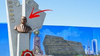 Туркманободдаги янги Ислом Каримов Хайкалини курдингизми?!