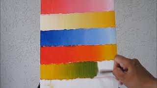 ? Pintura para iniciantes?️- #Aula3- 
 " Degradê com tinta acrílica - parte 2"
