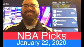 NBA Picks (1-22-20) | Pro Basketball Expert Predictions & Daily Betting Lines | Vegas Odds Analysis