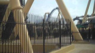 Busch Gardens Tampa Bay - Montu 2011 Off Ride & Queue Walkthrough