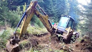 New Holland LB 115.B - backhoe extreme work