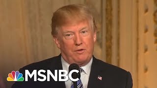 President Donald Trump On Barbara Bush Marriage: 'I'll Never Beat' 73 Years | The 11th Hour | MSNBC