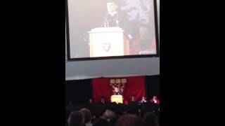 Harvard Medical School Class Day 2014 student speech