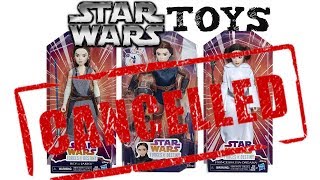 STAR WARS THE LAST JEDI TOYS & FORCES OF DESTINY DOLLS CANCELLED, ON CLEARANCE & MISSING