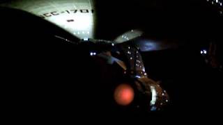 Star Trek USS Enterprise 3 foot model with lights