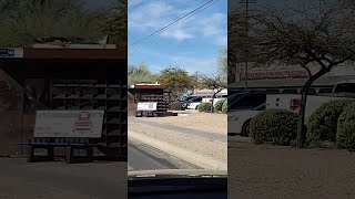 Man Turns Bus Stop Roof Into Bed || ViralHog