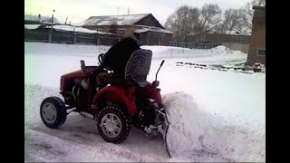 Самодельный трактор с двухтактным движком