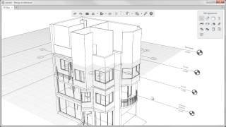 Проектирование коттеджа в системе Renga Architecture. Шаг 4. Мансардный этаж