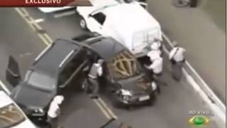 Tiroteo Mafioso brasileño con la policia