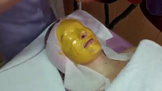 Как наносить альгинатную маску - видео