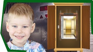 Обзор лифта - выпуск 1. Лифт в шкафу. Приключения в лифте на baby go show