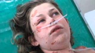 Видеодопрос сожженной Юли Ирниденко