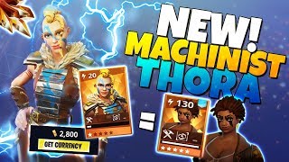 NEW Machinist THORA Constructor IN STORE! | Fortnite Save The World