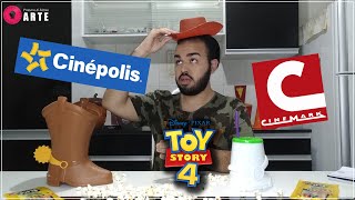 COMBOS 'TOY STORY 4': CINÉPOLIS & CINEMARK - ANÁLISE COMPARATIVA
