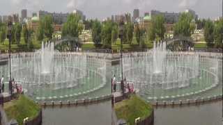 Tsaritsino (Царицыно) в 3D-side by side-стереопара-sbs