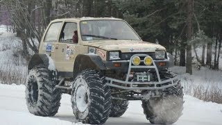 #1291. Тюнинг Ока на шинах низкого давления